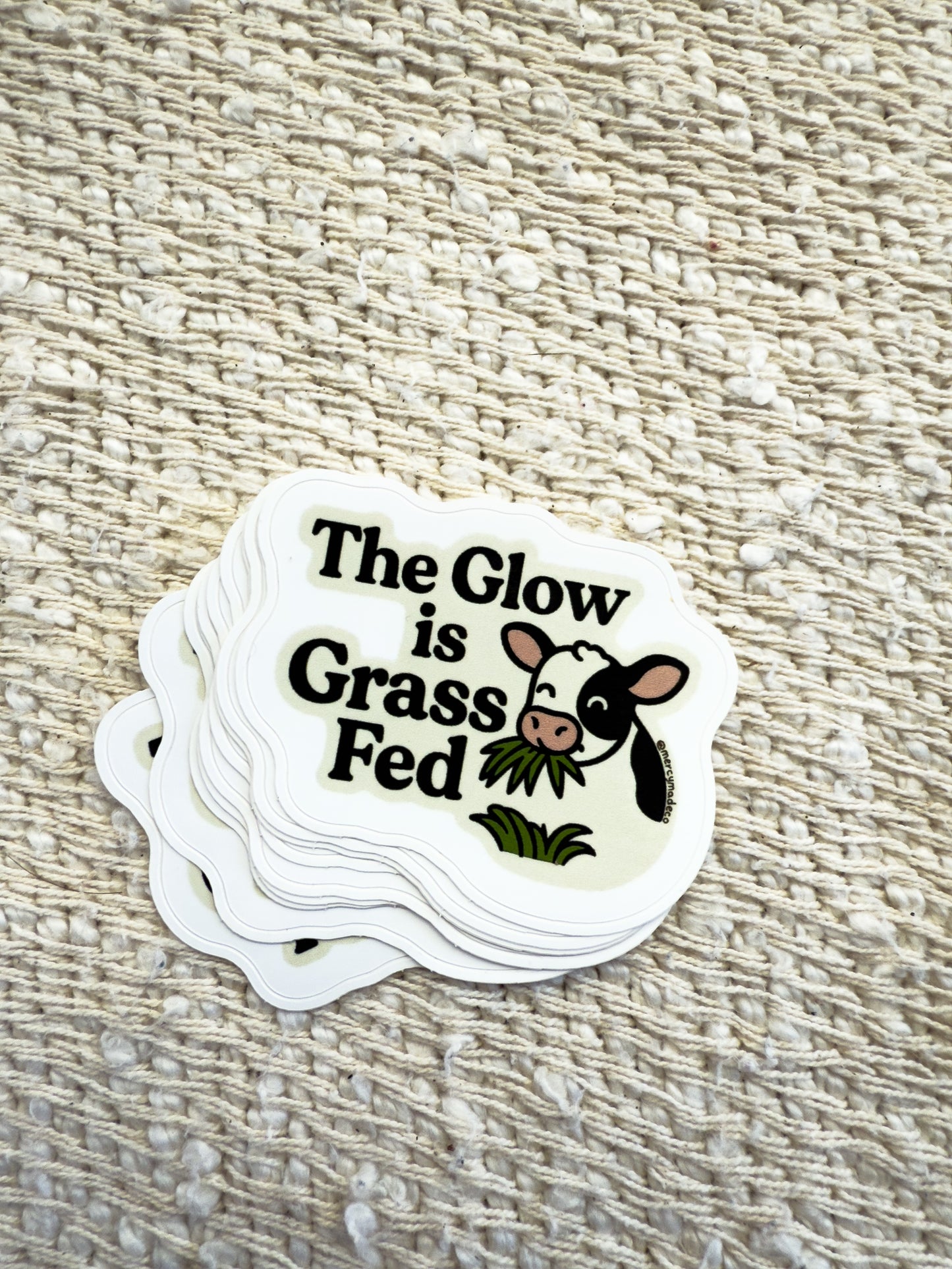 Mercy Cow Sticker Collection